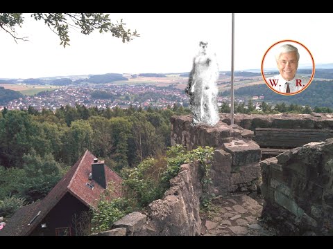 "Der Geist auf Burg Scharzfeld" Deutsche Sagen von Ludwig Bechstein u. Friedrich Gottschalck
