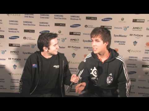 WCG GF - Interview with Grubby after his win