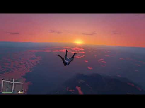 Franklin falling - GTA 5