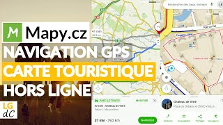 Mapy.cz : une app de navigation GPS et cartes hors ligne simple et pol