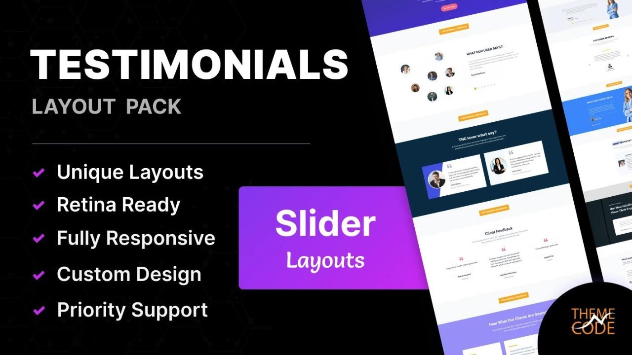 Testimonials Layout Pack for Divi by TNC | #Divi_Testimonials |