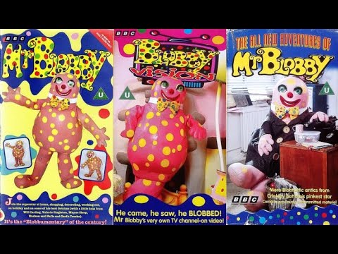 Mr Blobby (BBCV 5157), BlobbyVision (BBCV 5397), The All New Adventures of Mr Blobby (BBCV 5786)
