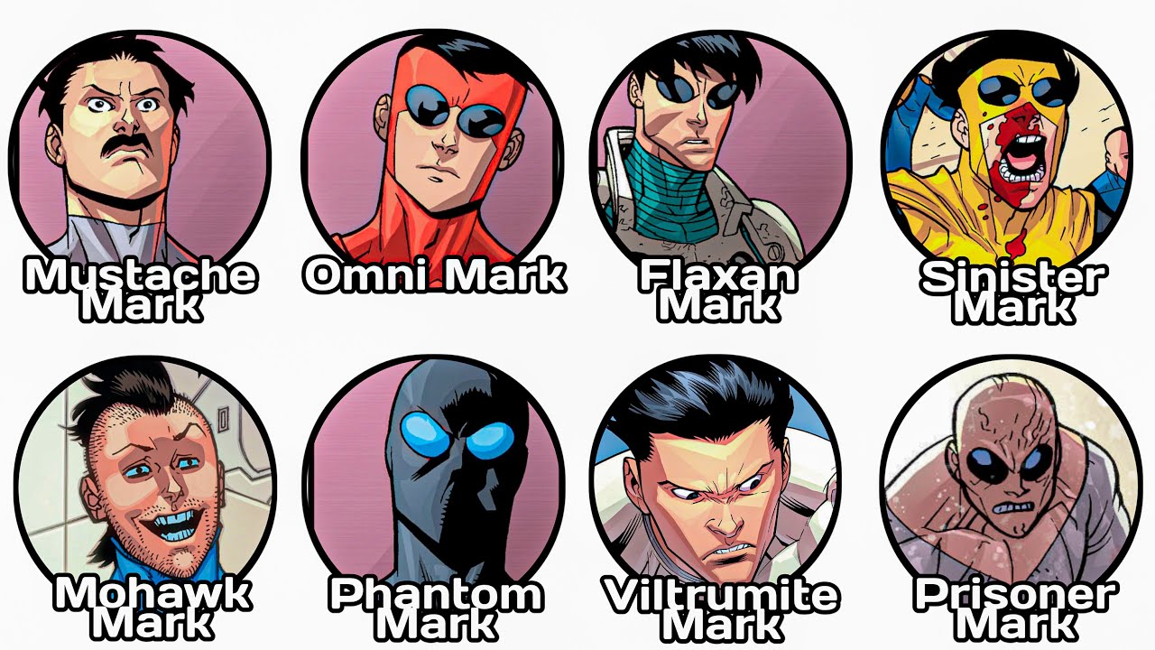 Every Mark Variant In The Invincible War Explained