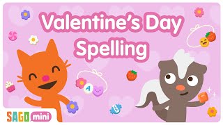 Sago Mini 💕 Learn to Spell with Friendship Bracelets! 🩷 | Sago Mini World Valentine's Day