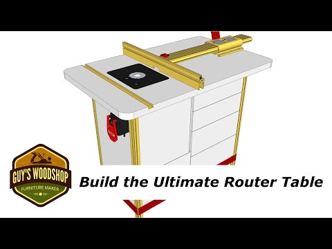 How To Build the Ultimate Router Table with Incra - Pt.1