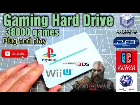 The Best Retro Gaming Disk 500GB HDD I PS3 PS2 Switch Wii WiiU