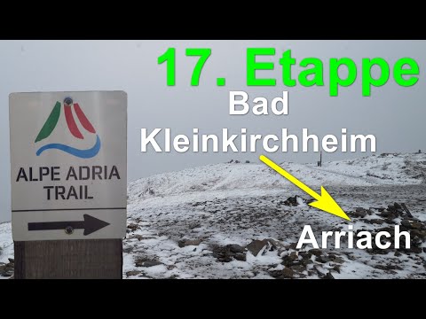 Alpe Adria Trail - Wanderung - Etappe 17 nach Arriach