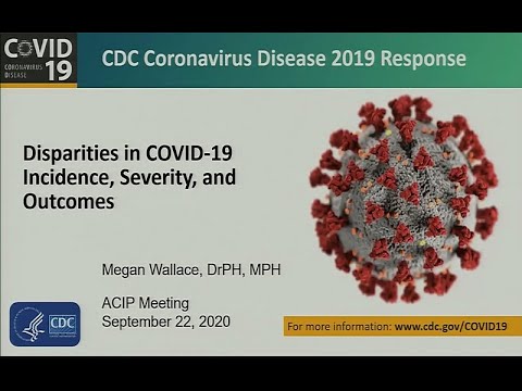 September 2020 ACIP Meeting - Disparities & Overview