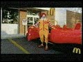 Ronald McDonald Drives To Work Commercial From 2010