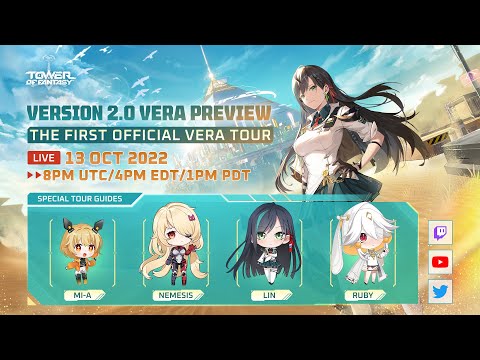 Version 2.0 Vera Preview｜Tower of Fantasy