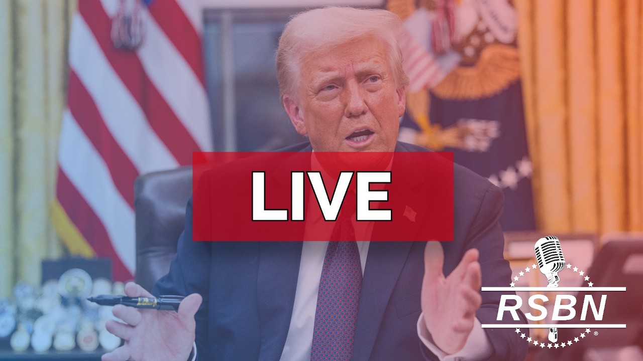 LIVE: President Trump Participates in Signing Time - 08/06/26