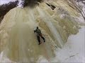 Kama Cliffs Nipigon Ontario Ice Climbing on Grandy ...