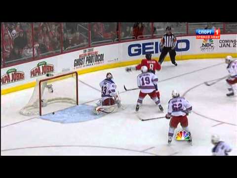 2nd Goal Alexander Semin (Rangers & Capitals), December 28, 2011