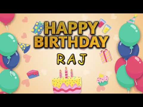 Birthday Song for Raj | Happy Birthday to you | #Birthday #birthdaysongwithname