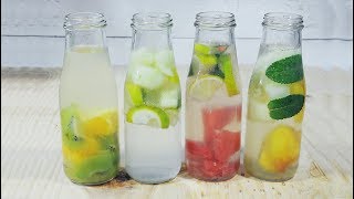 Como hacer agua de sabores. SIN AZÚCAR