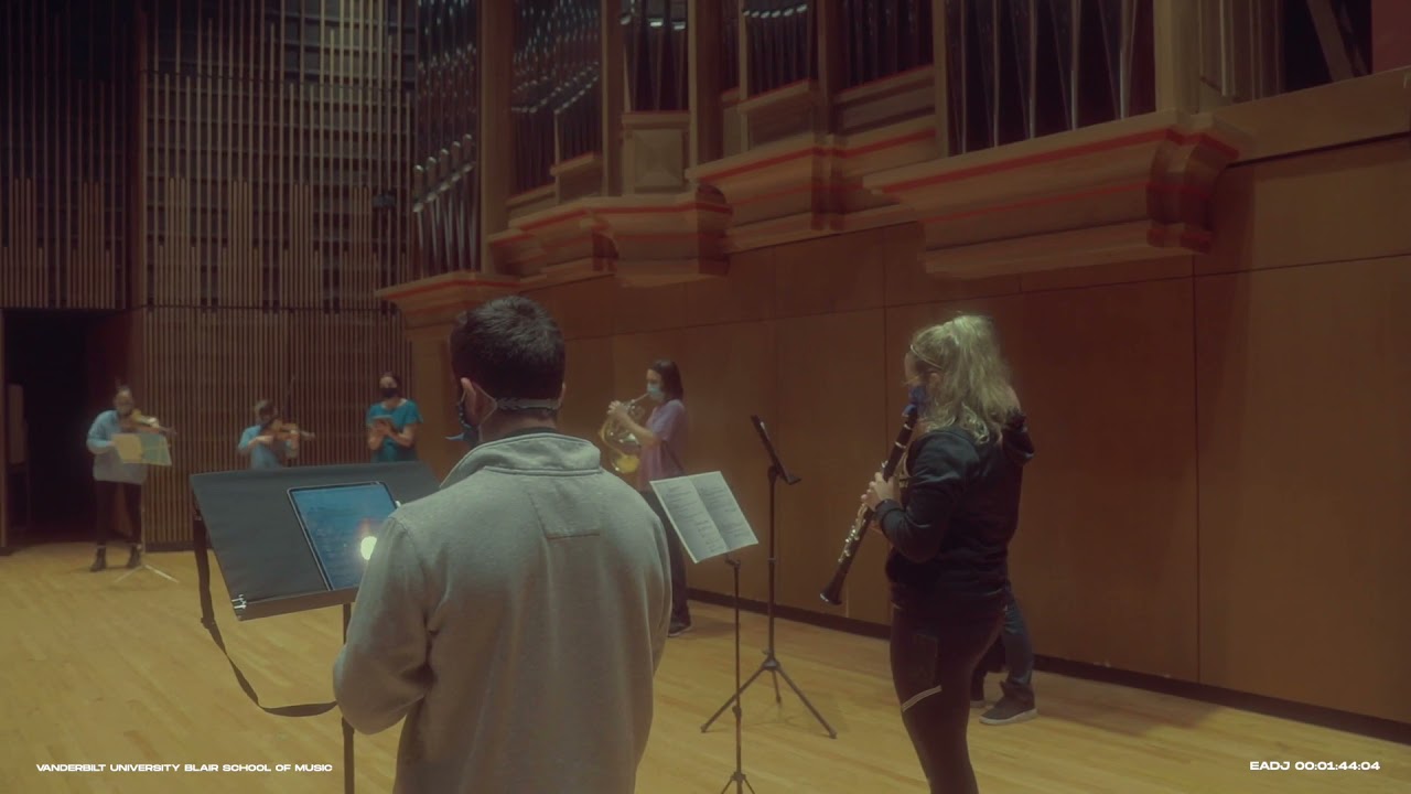 Blair School of Music's Contemporary Music Ensemble Julius Eastman Rehearsal Video