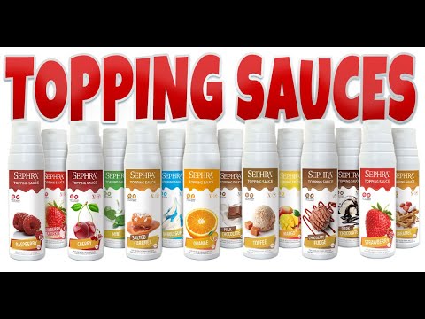 Sephra Topping Sauce Range