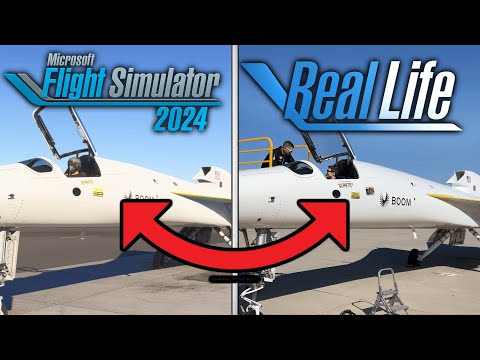 Boom Supersonic XB-1 in MSFS! (Is it Realistic?)