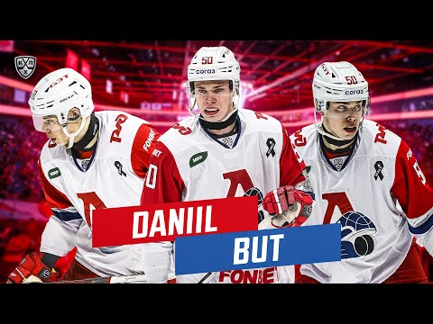 Daniil But is a 19-year-old forward of Lokomotiv Yaroslavl