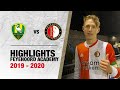 Feyenoord O19 met winst op weg naar mini-Klassieker