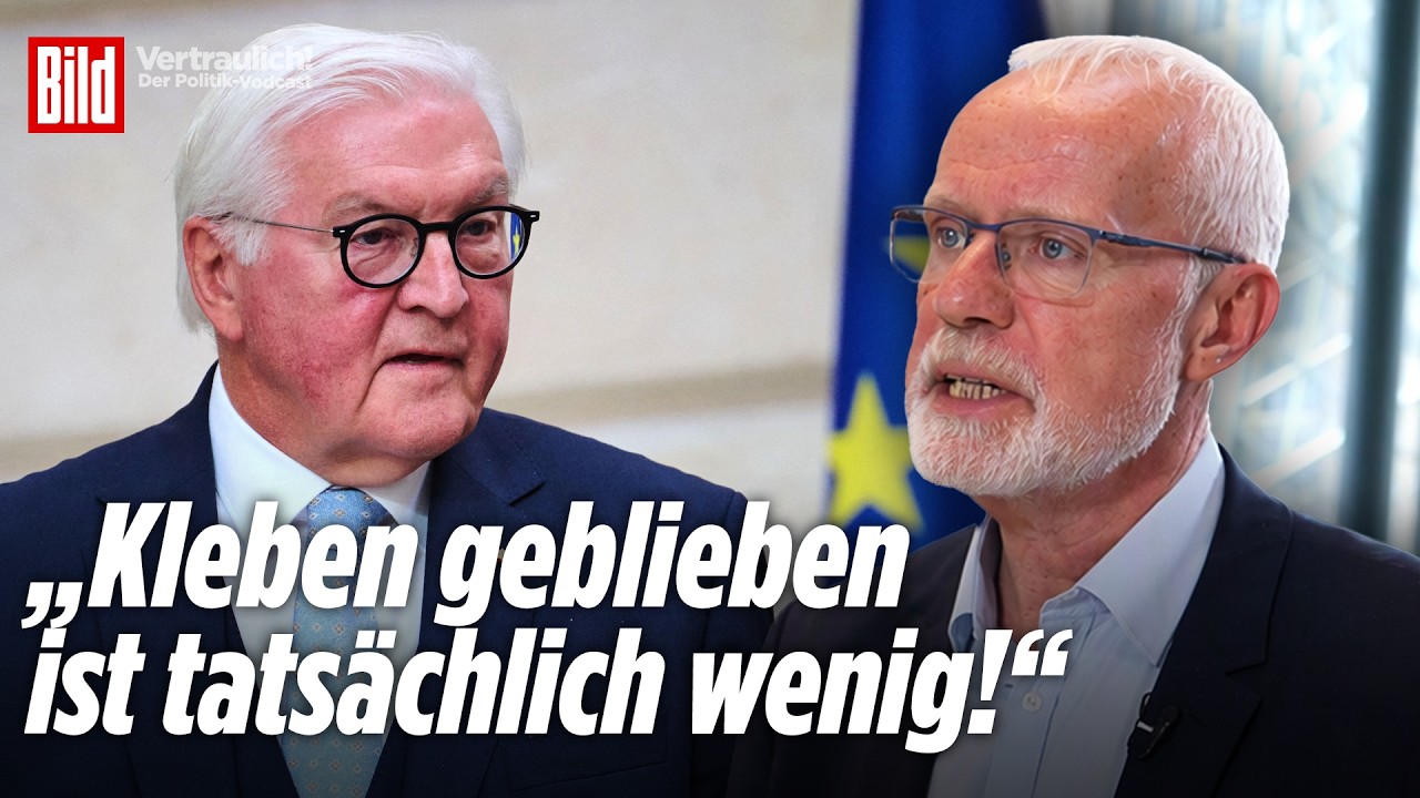 Bundespräsident kostet Millionen: Brauchen wir überhaupt einen Steinmeier-Nachfolger? | Vertraulich
