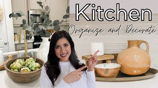 KITCHEN Organize and Decorate With Me ✨