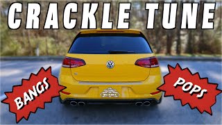 Stage 2 Crackle Tune vs No Crackle Tune ~ Golf R