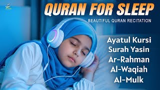 Serene Slumber: Healing Quran for Ultimate Relaxation | Ayatul Kursi, Yasin, Rahman, Waqiah, Mulk