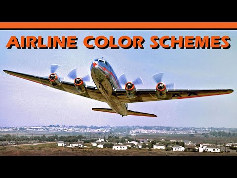 AIRLINER MARKINGS: The World's Classic Airline Color Schemes and How They Were Designed!