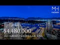 A Beautifully Updated Sub-Penthouse in Coal Harbour's Most Sought After Bayshore Gardens Development