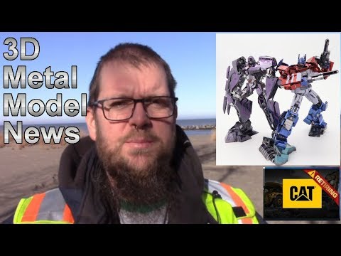 3D Metal Model News (January 4th 2018)