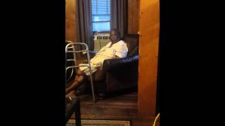 Old School Sangin!!!!! 99 &amp; a half  (Me &amp; Big Momma )