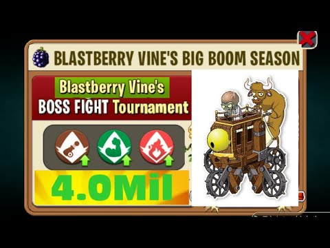 PvZ 2 | Blastberry Vine's BOSS FIGHT | Battlez 4.0Mil (Week 79) - Practice Room | Big Boom Season