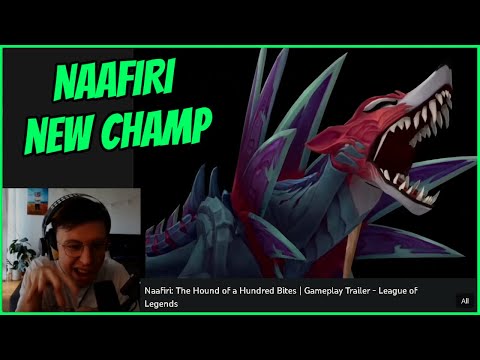 Caedrel Reacts To NAAFIRI Abilities + Trailer