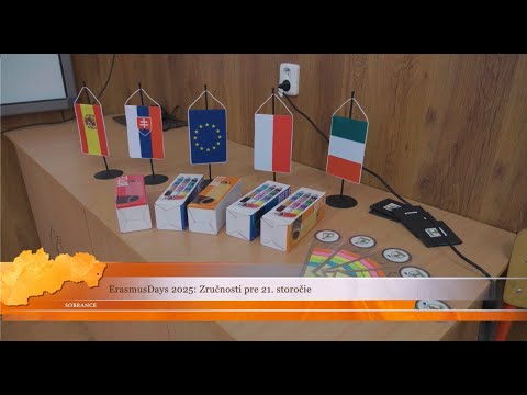 Gymnazisti v Sobranciach oslávili Erasmus Days 2025! 