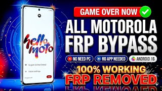 Download lagu Cara Melewati FRP Semua Ponsel Moto/Motorola 2026 🔥 | Lewati Kunci Akun Google | Tidak Perlu Aplikasi mp3