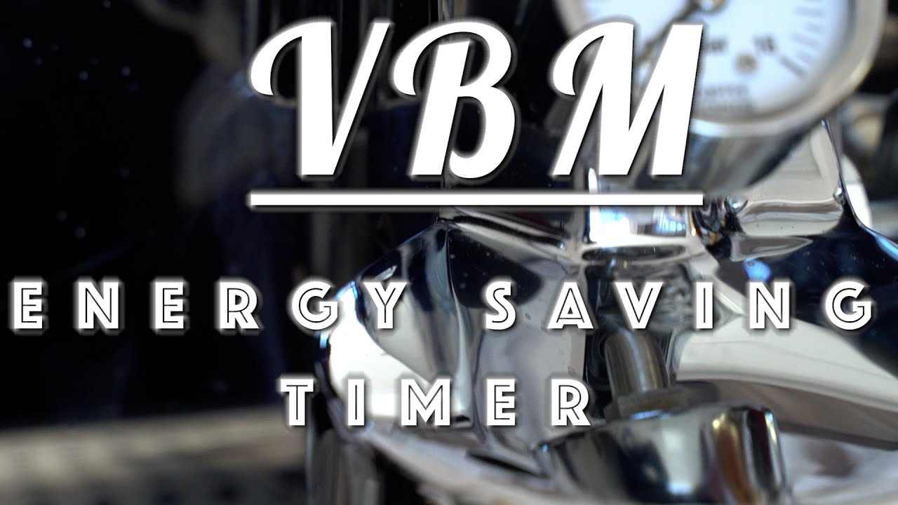 How To: Set Energy Saving Timer on VBM Domobar Super Dual Boiler