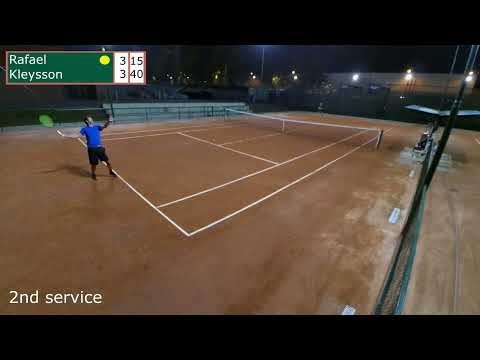 Kleysson x Rafael - Amateur Tennis (full match) - Tenis Amador (partida completa)