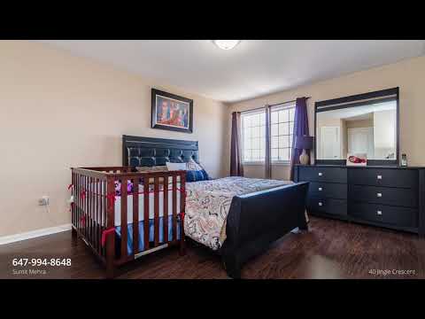 Home for sale at 40 Jingle Crescent, Brampton, ON L6S 0B2