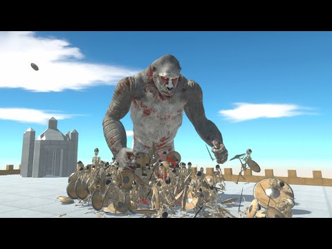 Skeleton King and Undead Army - Animal Revolt Battle Simulator