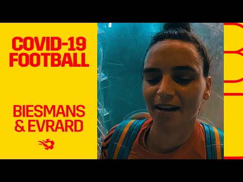 #REDFLAMES | Covid Football with Julie Biesmans & Nicky Evrard