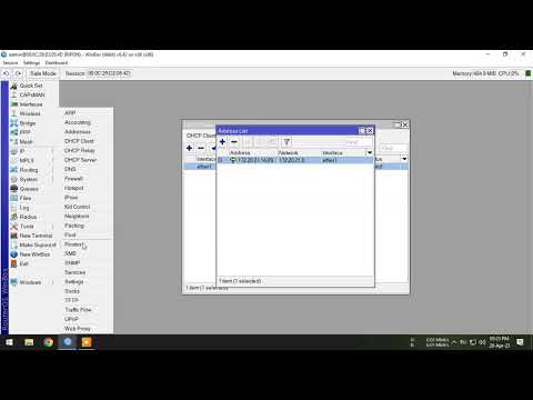 Dhcp Client configuration on mikrotik