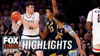 Marquette Golden Eagles vs. Connecticut Huskies Big East Championship Highlights | CBB on FOX