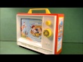 Fisher Price Toys Classic Two Tune Television Wind Up Giant Screen TV