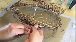 From Tomato Cages to "Wintery Christmas Trees"!