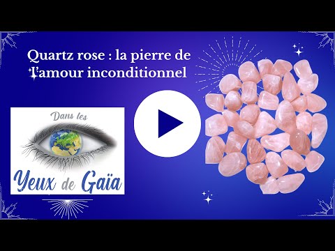 Coeur en Quartz Rose