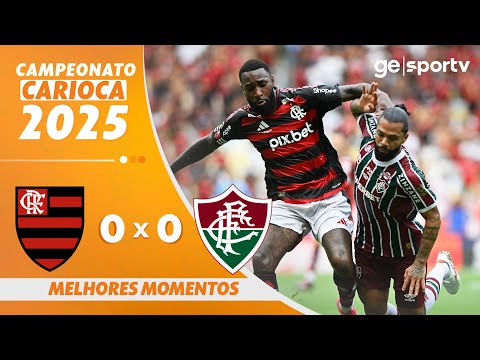 Gols e lances de Flamengo x Fluminense