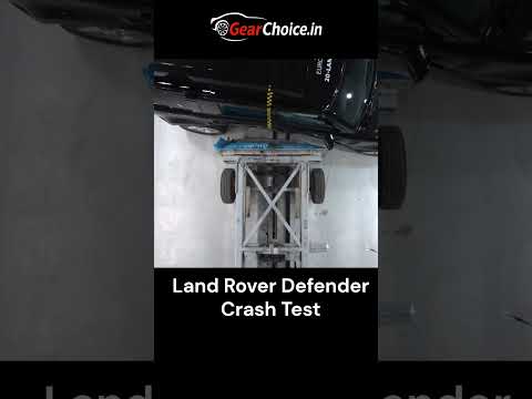 Land Rover Defender Crash Test 2025