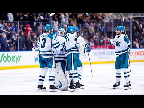MUST WATCH: Sharks STUN Maple Leafs with the late tying goal, and OVERTIME WINNER!