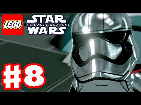 LEGO Star Wars The Force Awakens - Gameplay Part 8 - Chapter 8: Starkiller Sabotage!